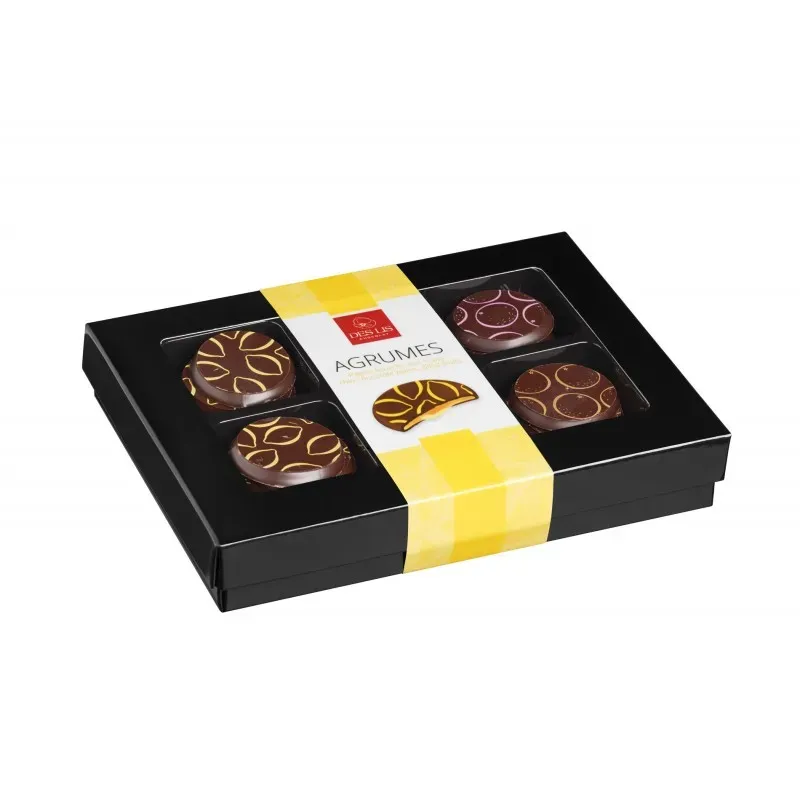 Des Lis Chocolat Palets Agrumes chocolat 70g