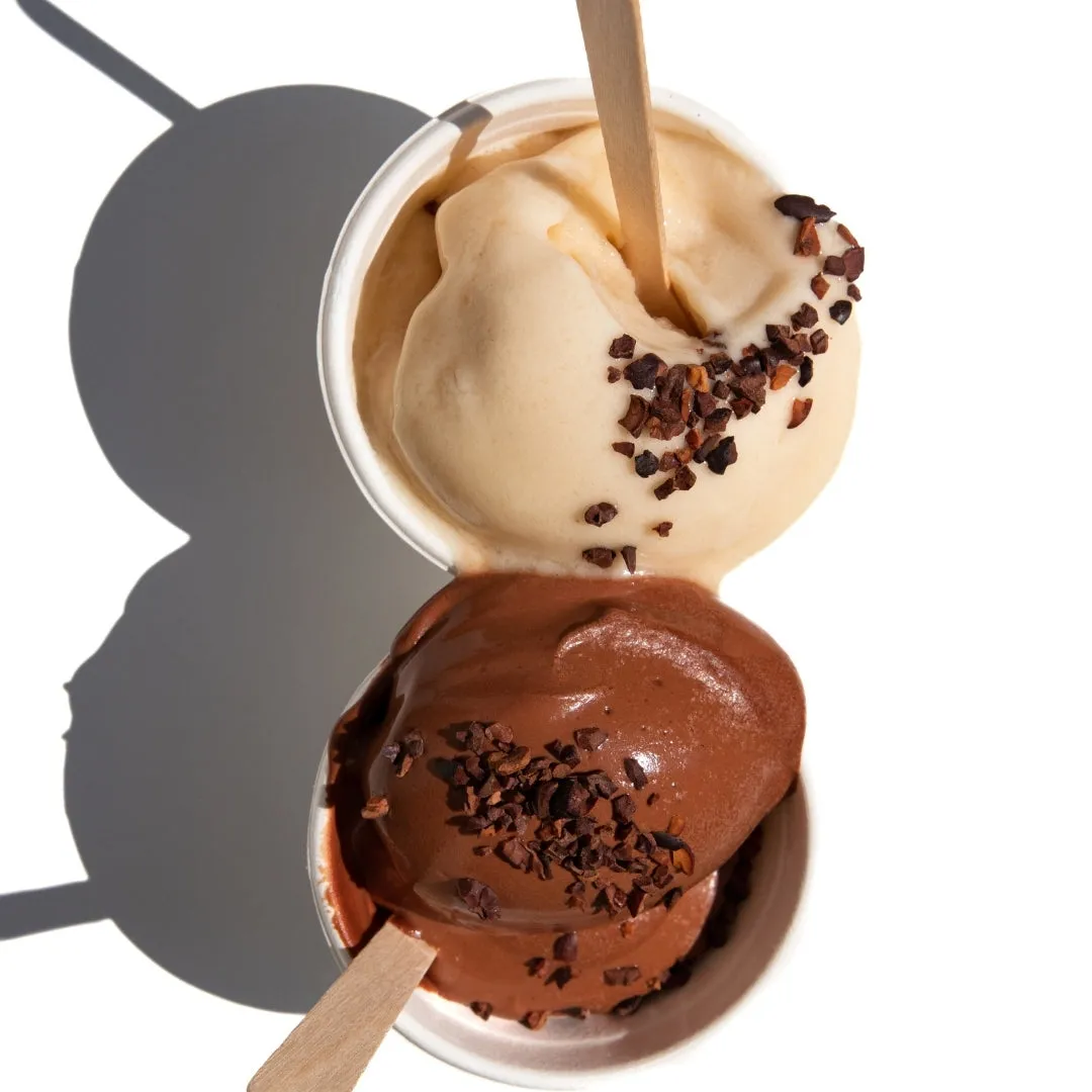 PLAQ Sorbet Chocolat Pur Noir glace chocolat Maya 84%
