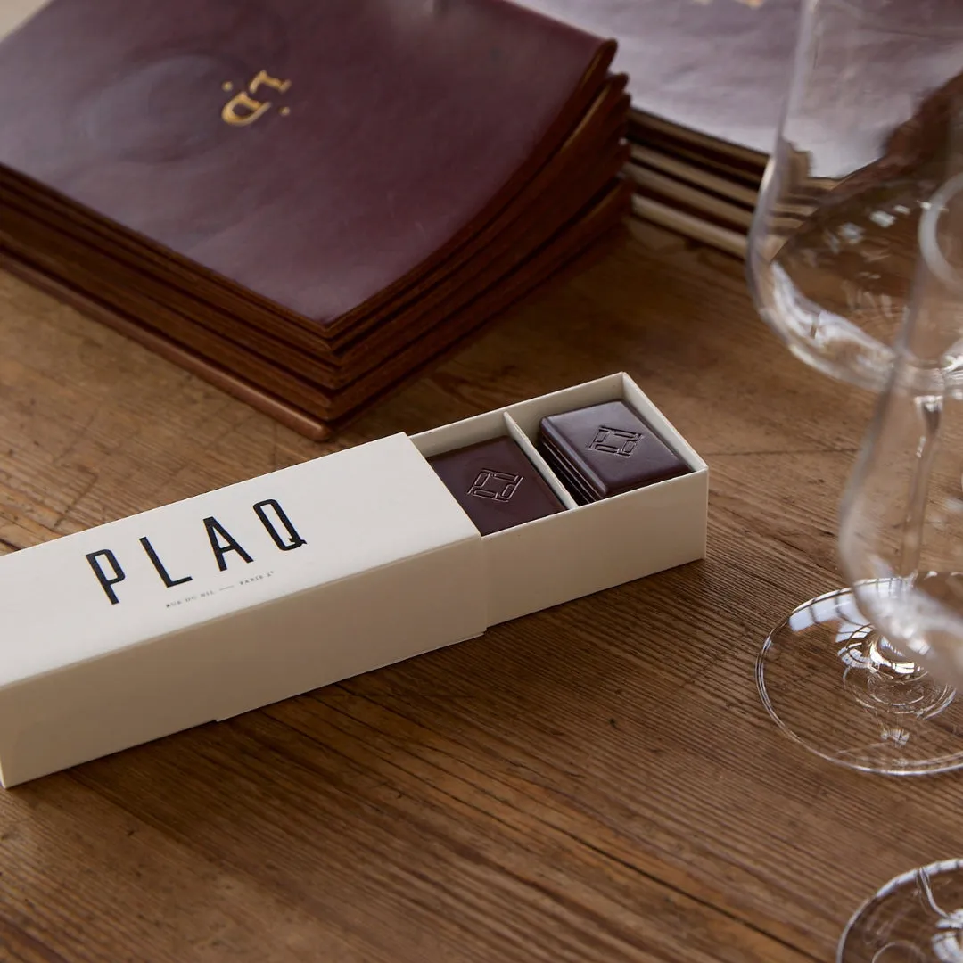 PLAQ Nano boîte découverte chocolat noir et lait 32