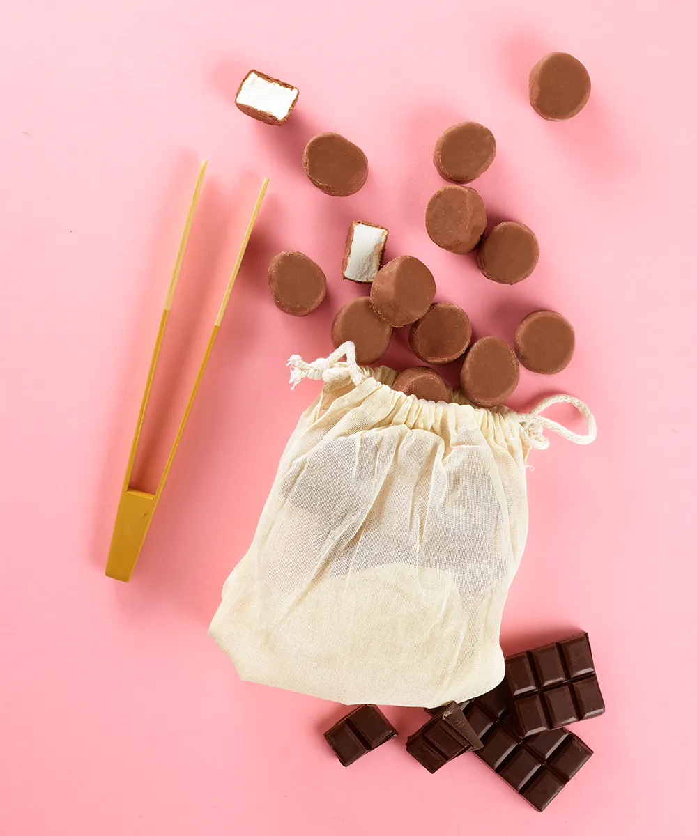 Belledonne Guimauve chocolat lait bio vrac 2 kg