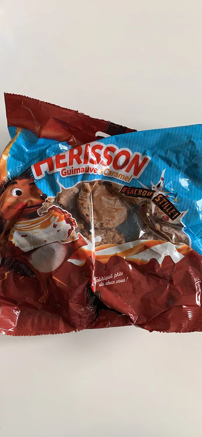 Cémoi Petit Hérisson guimauve caramel lait 180 g croustillant
