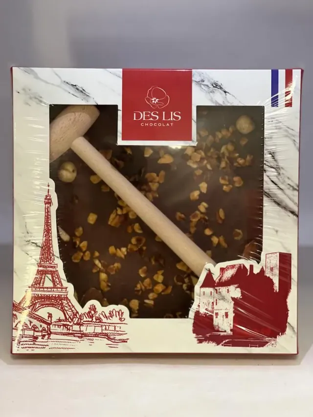 Des Lis Chocolat plaque à casser lait 250g chocolat