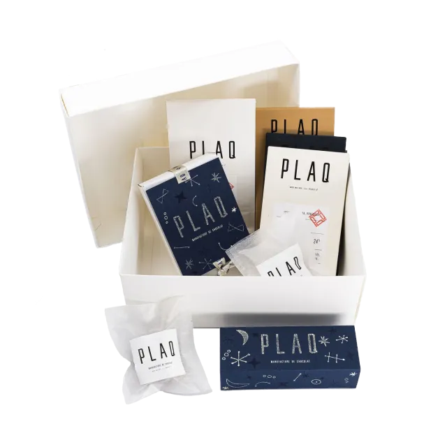 PLAQ Le Collectionneur coffret chocolat assortiment
