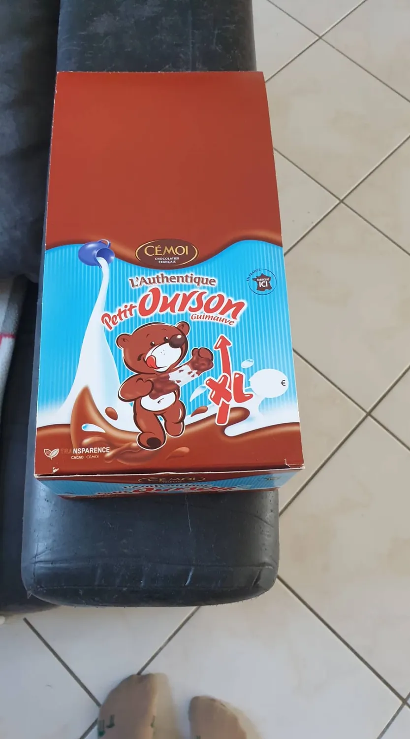 Cémoi Petit Ourson ourson guimauve lait XL 27 pièces moelleux