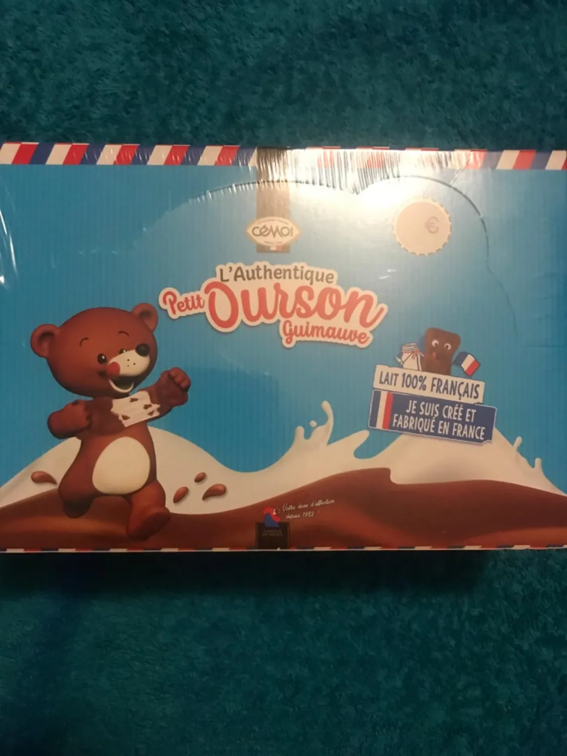 Cémoi Petit Ourson guimauve chocolat au lait 48 pièces moelleux