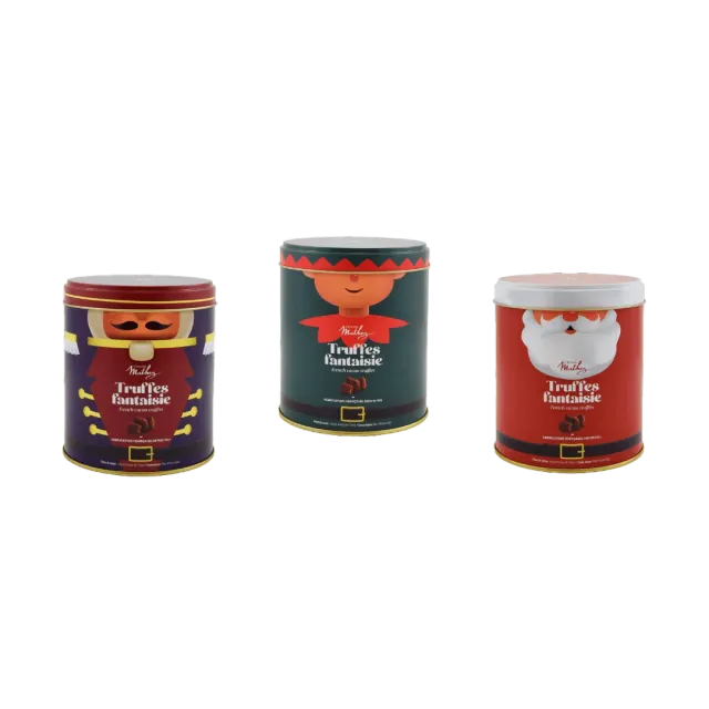 Chocolat Mathez Christmas Team boîte truffes 250g Noël