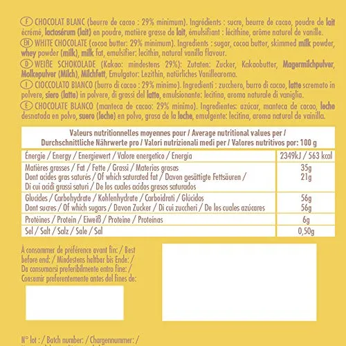 Cémoi Dune 29162 chocolat de couverture blanc caramélisé 2 kg