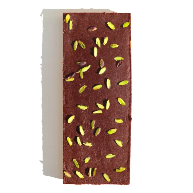 Plaq Tarte Praliné pistaches chocolat Kamili 76% 4-6 personnes
