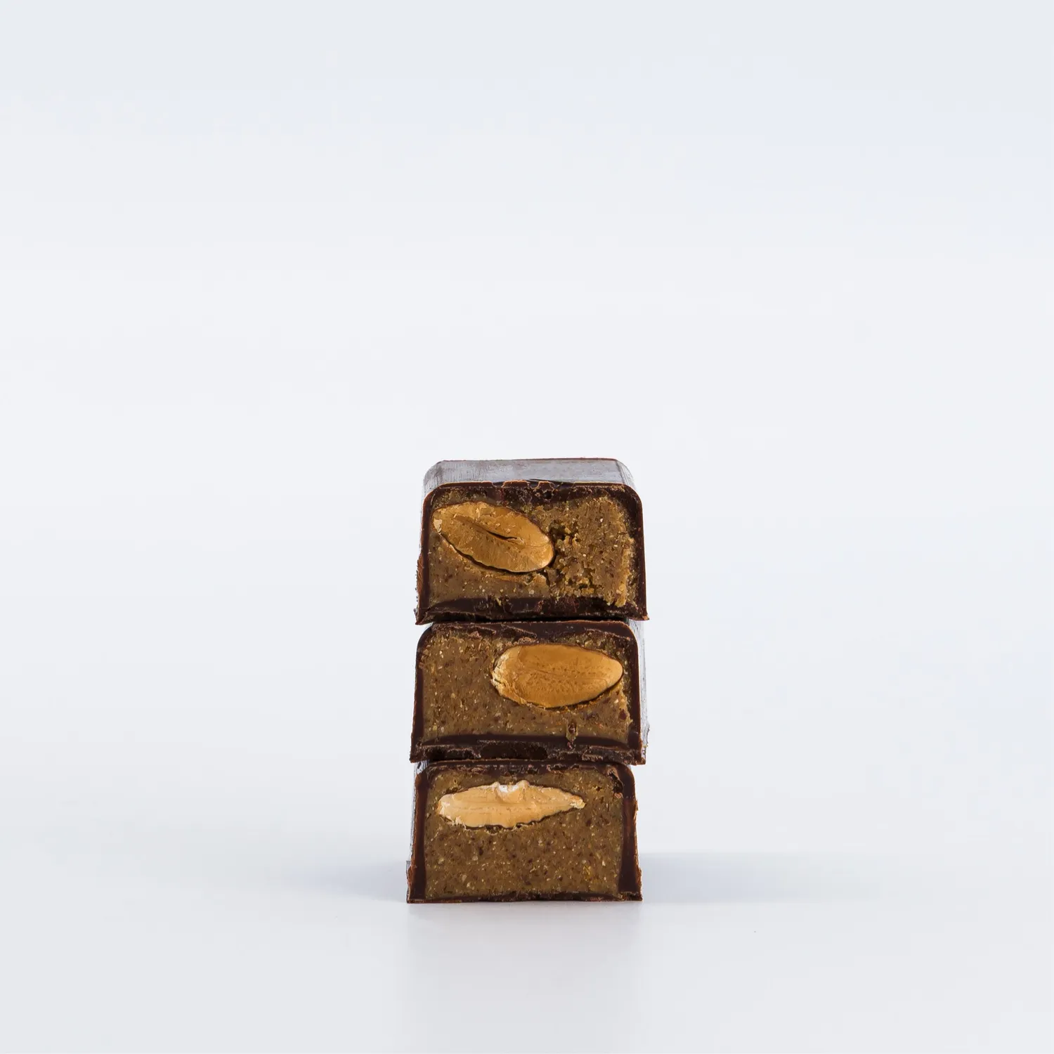PLAQ Barre Chocolat Lait Vanille Praliné Amandes
