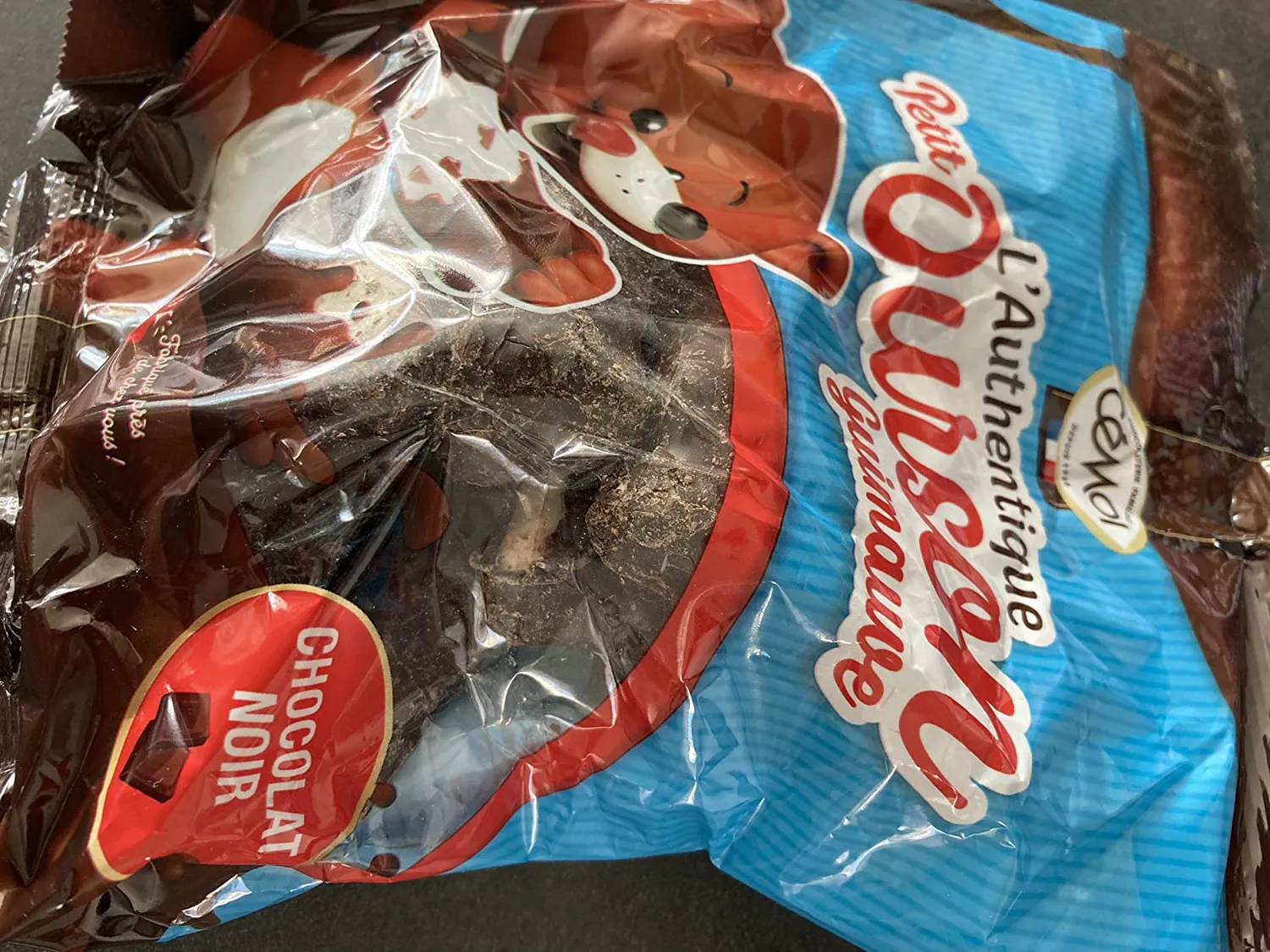 Cémoi Petit Ourson guimauve chocolat noir 180g moelleux