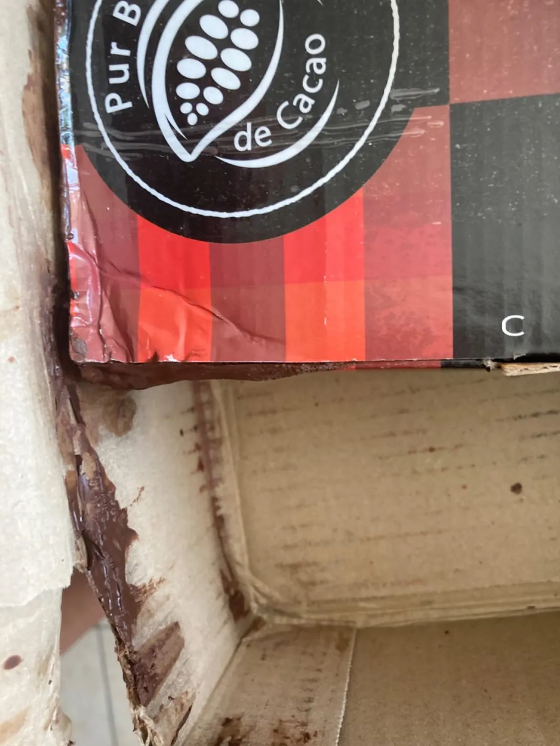 Cémoi Barres Goûter Nues noir 43% 2 kg pur beurre