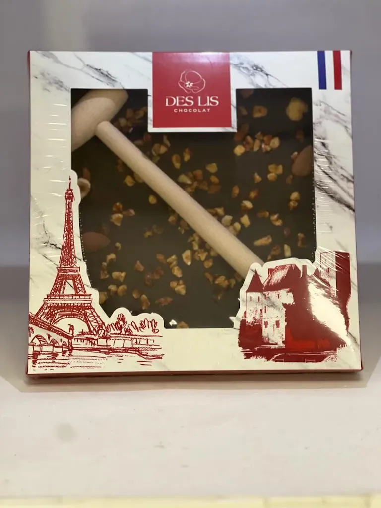Des Lis Chocolat plaque à casser chocolat noir 250 g intense
