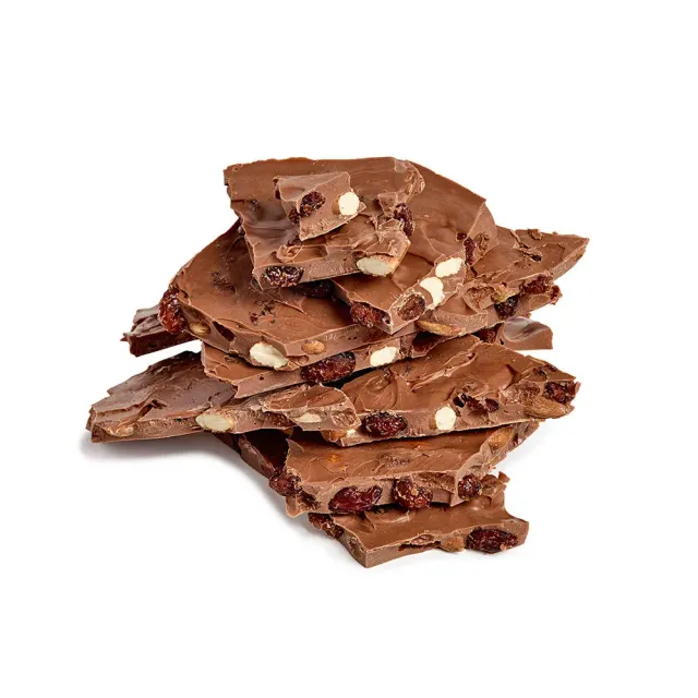 Belledonne Plaque à casser chocolat lait noisettes 1,5 kg bio