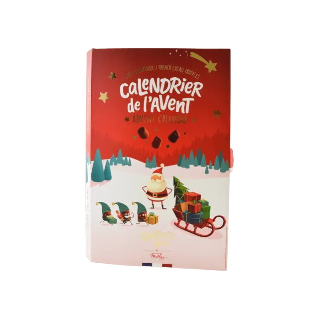 Chocolat Mathez Calendrier Avent truffes 170g fantaisie