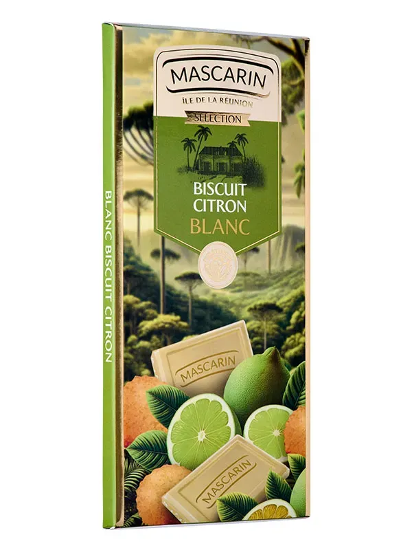 Mascarin Sélection chocolat blanc biscuit citron