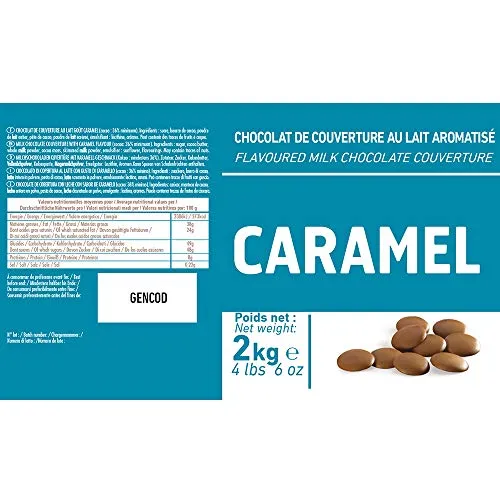 Cémoi Caramel 36% 26190 chocolat couverture lait caramel 2 kg
