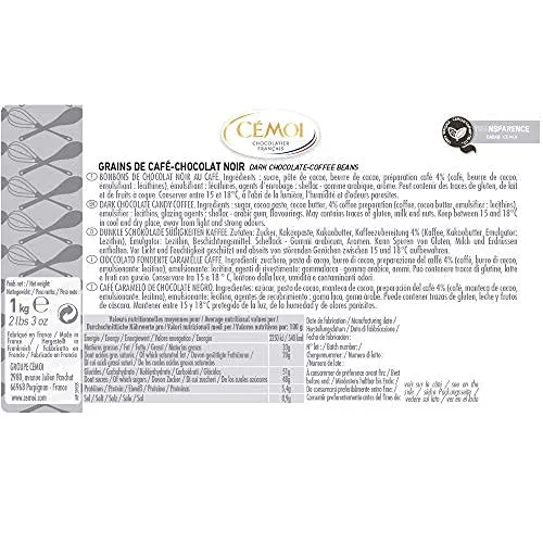 Cémoi grains de café noir 5 kg corsé