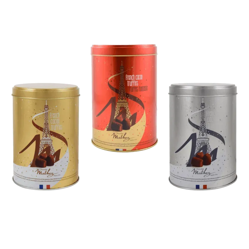 Chocolat Mathez Star truffes fantaisie 500 g boîte métal
