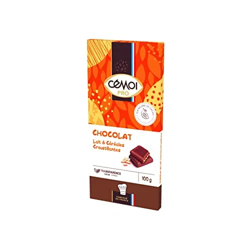 Cémoi Dégustation tablette lait céréales 100 g croustillant