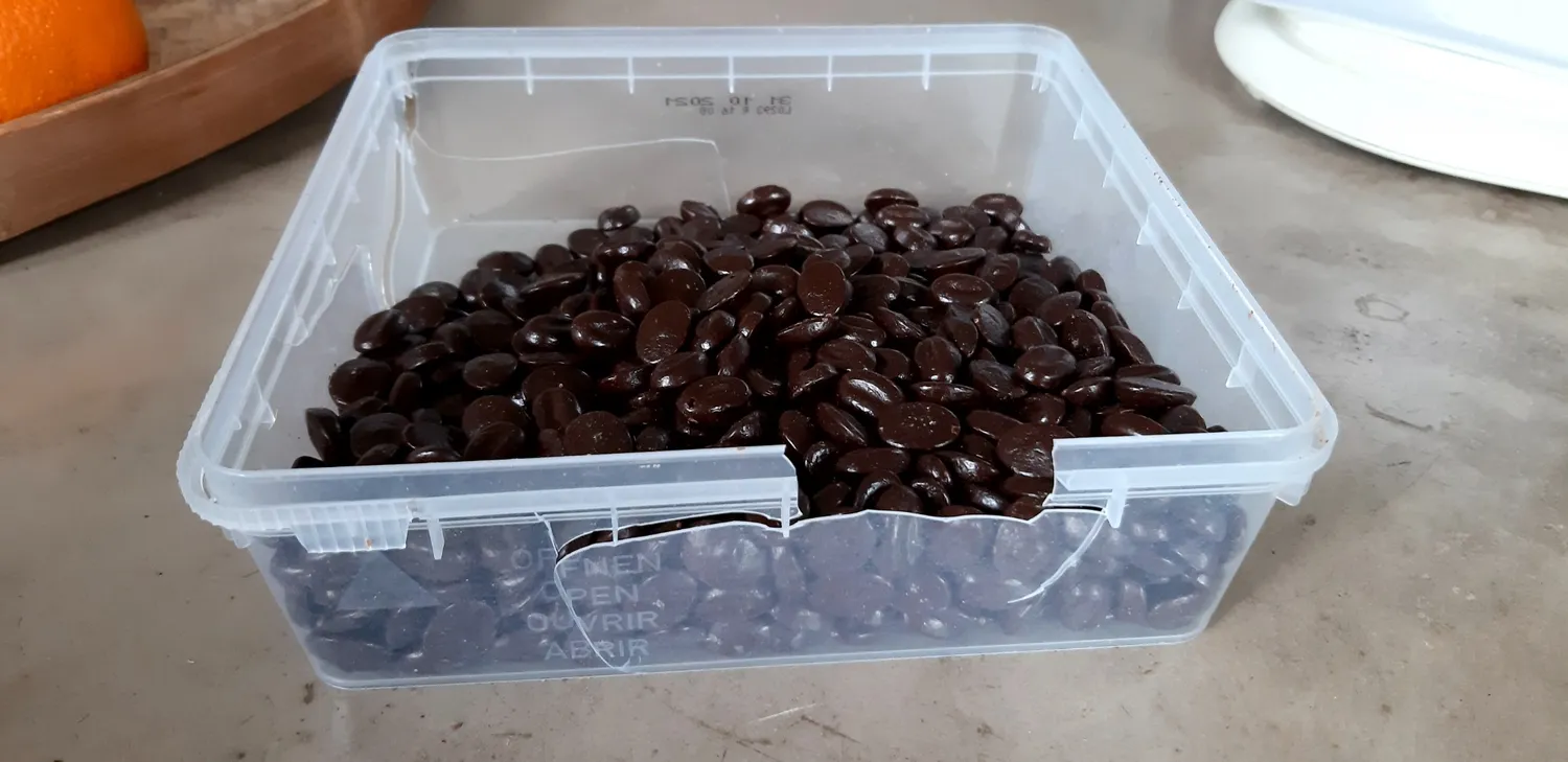 Cémoi Grains de Café Chocolat Noir 1 kg