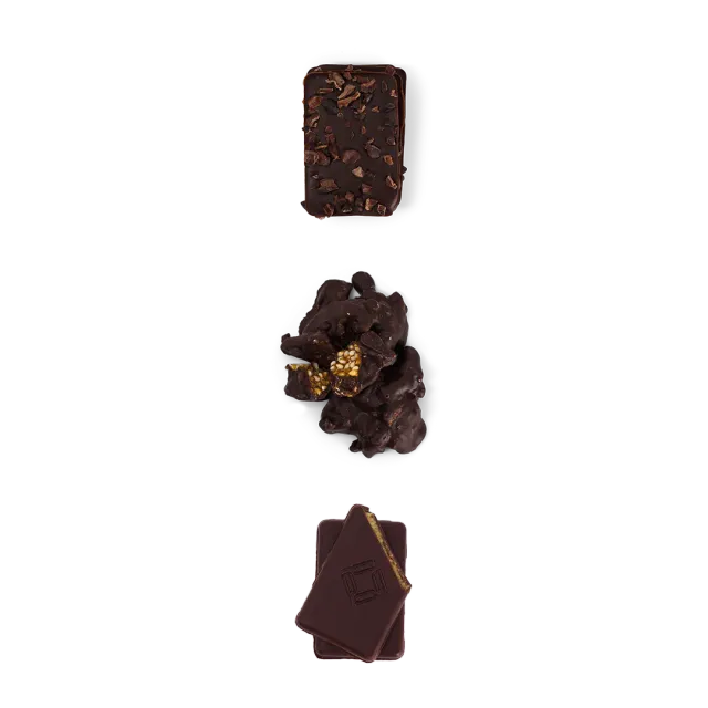 Plaq Boîte Mix Qulotté assortiment chocolat noir