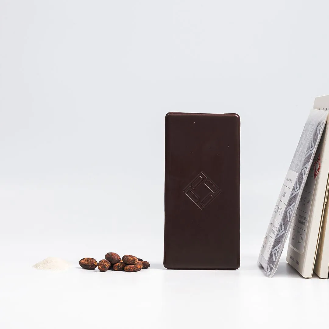 Plaq Noir Chuao 76% tablette chocolat noir fruité