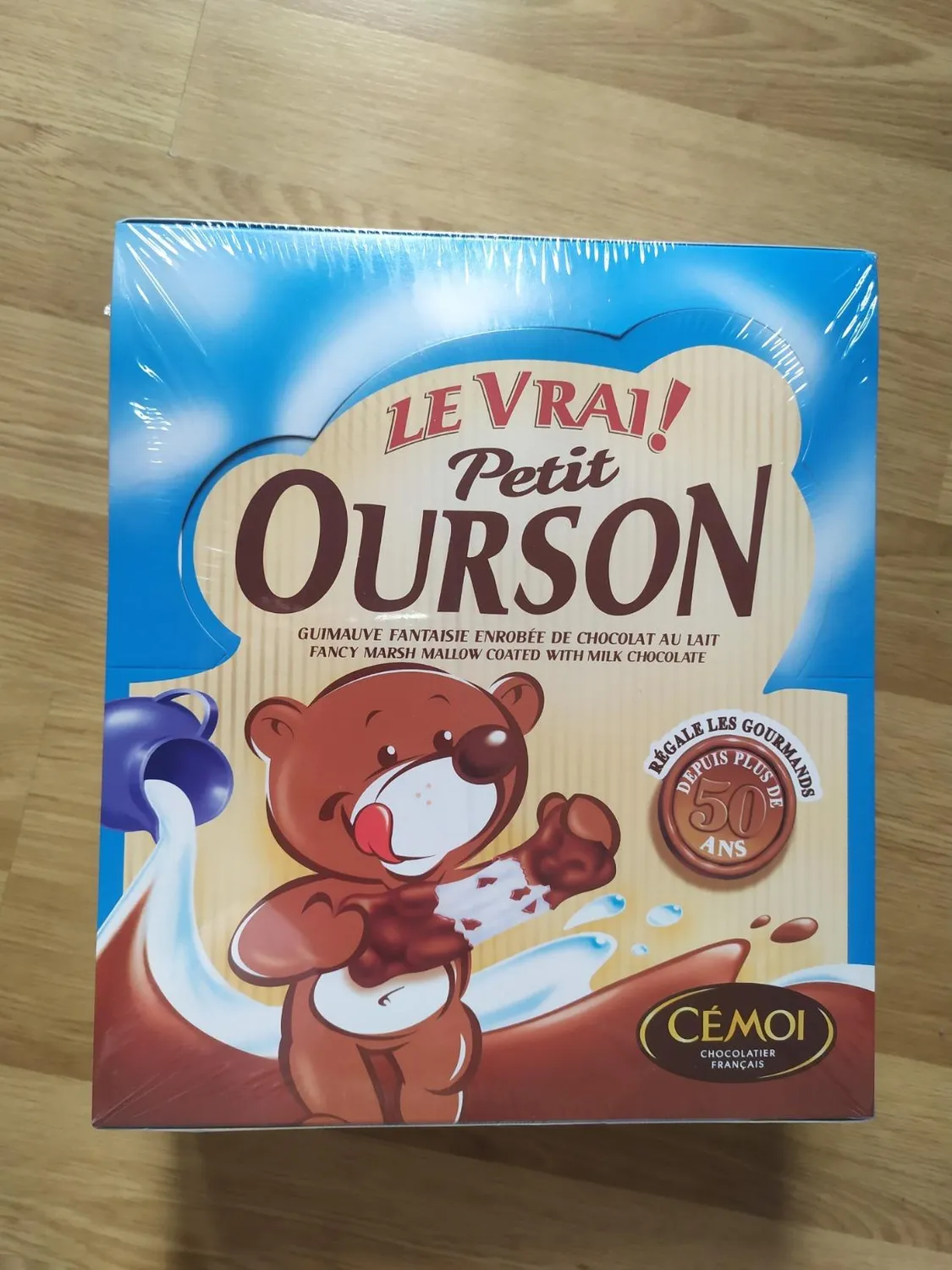 Cémoi Petit Ourson guimauve chocolat au lait 160 pièces 1,49 kg