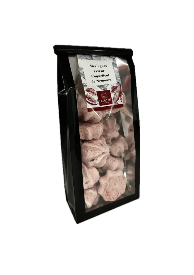 Des Lis Chocolat meringues coquelicot de Nemours 30g