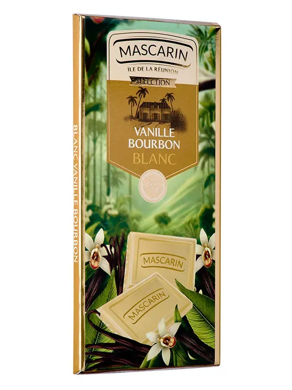 Mascarin Sélection Vanille Bourbon chocolat blanc vanillé
