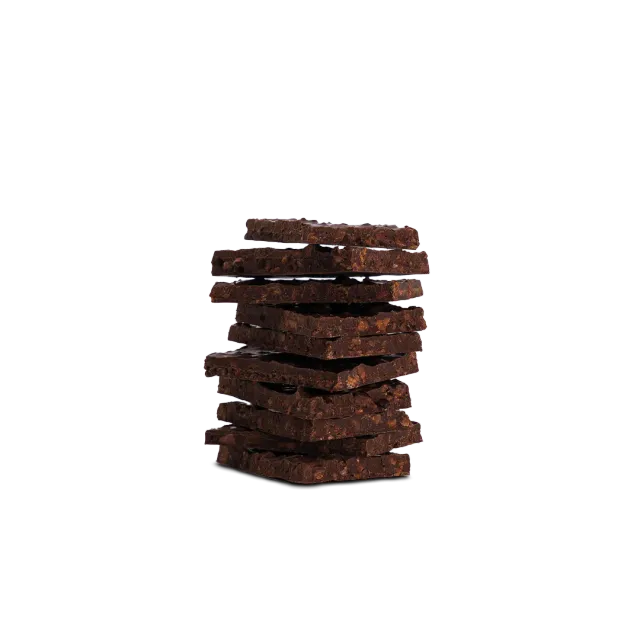 PLAQ Chuao fragments noir grué cacao 76%