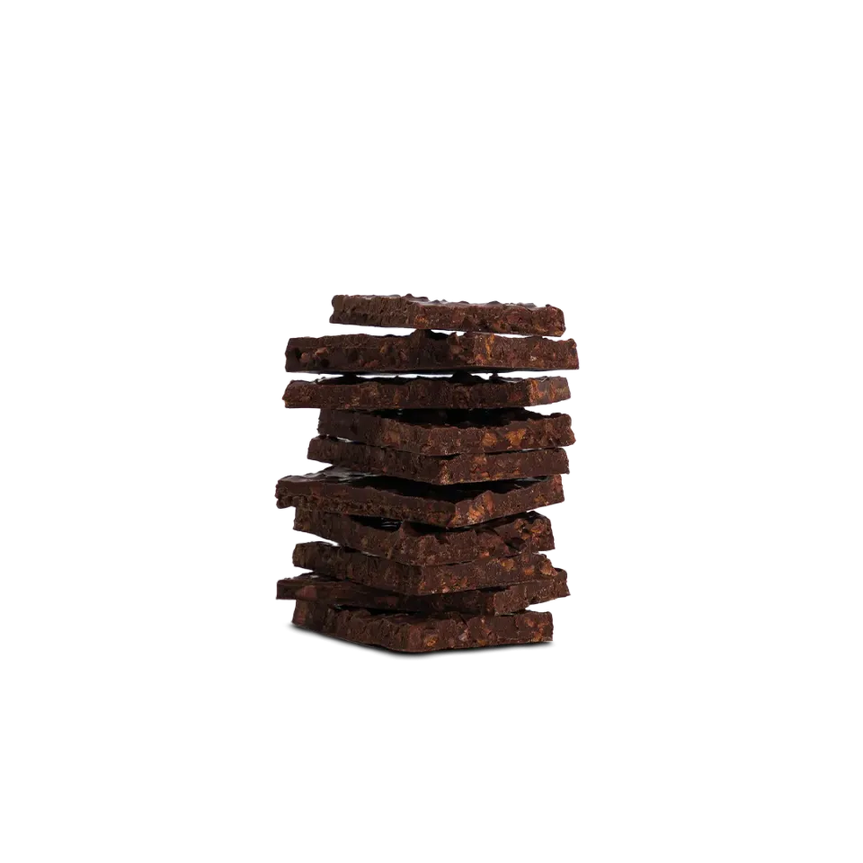 PLAQ Chuao fragments noir grué cacao 76%