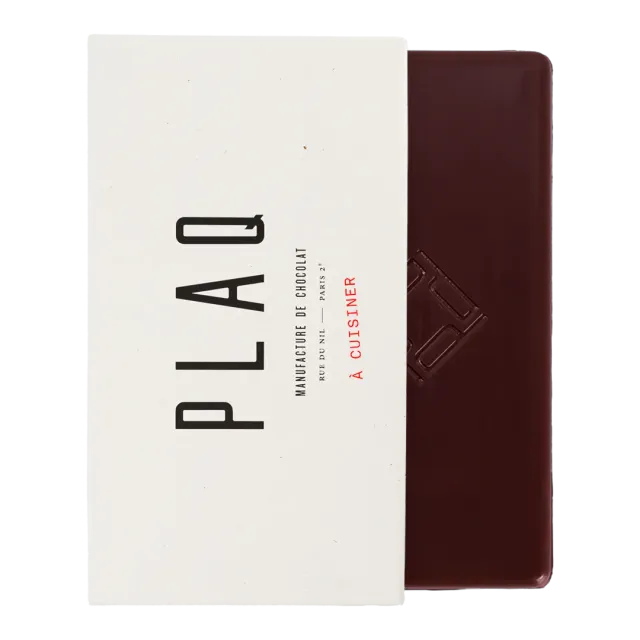 PLAQ La Grande Plaq À Cuisiner tablette chocolat noir 76% Tanzanie