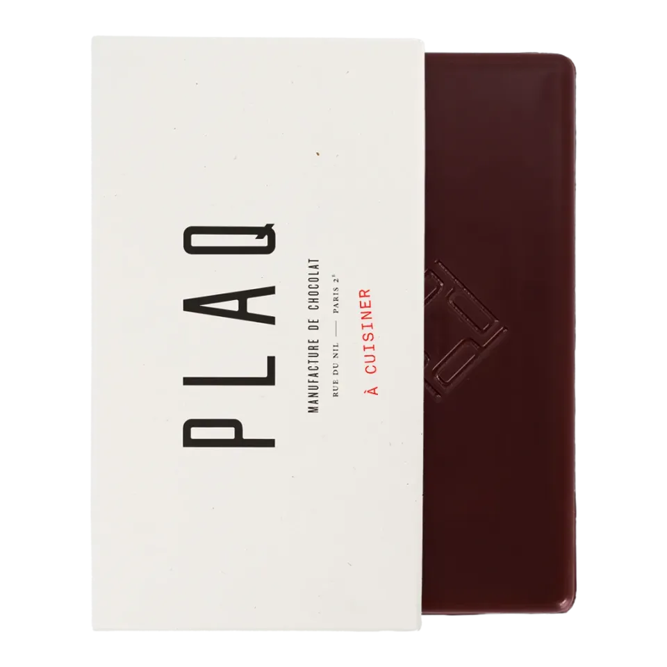 PLAQ La Grande Plaq À Cuisiner tablette chocolat noir 76% Tanzanie