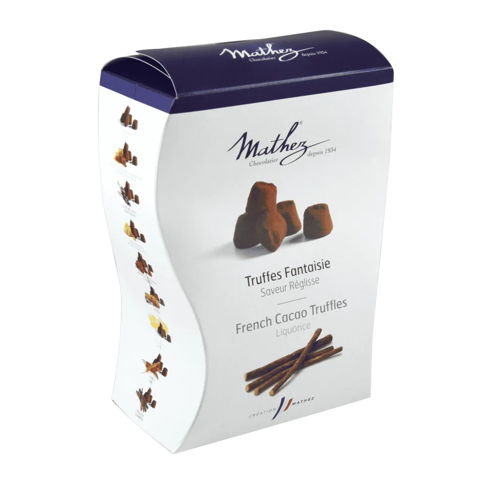 Chocolat Mathez Uno étui truffes 250g classique