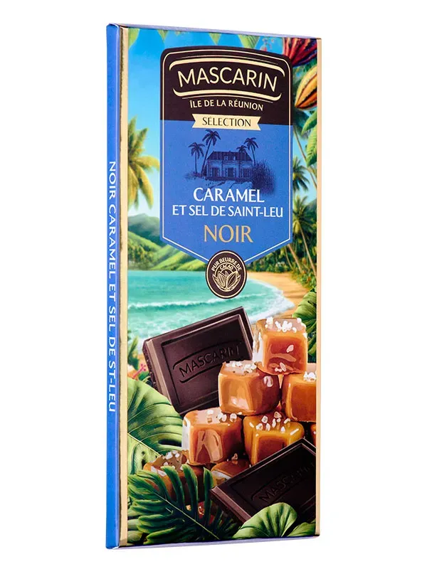 Mascarin Sélection Caramel tablette sel de Saint-Leu