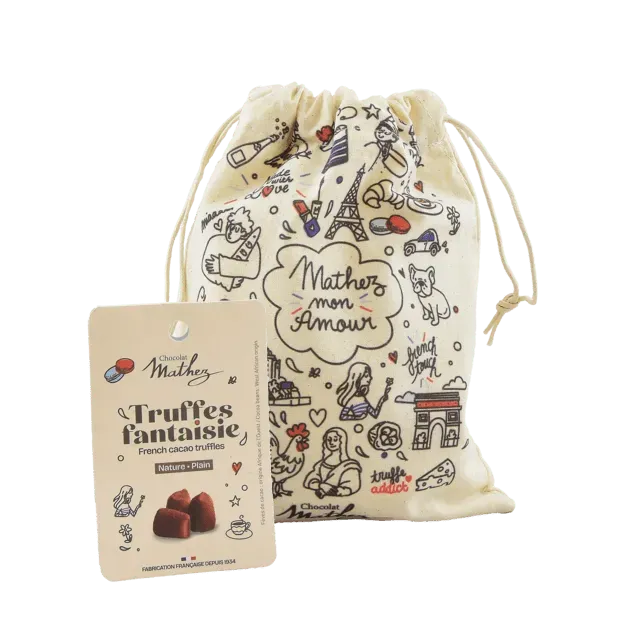 Chocolat Mathez The French Bag truffes 200 g étui carton
