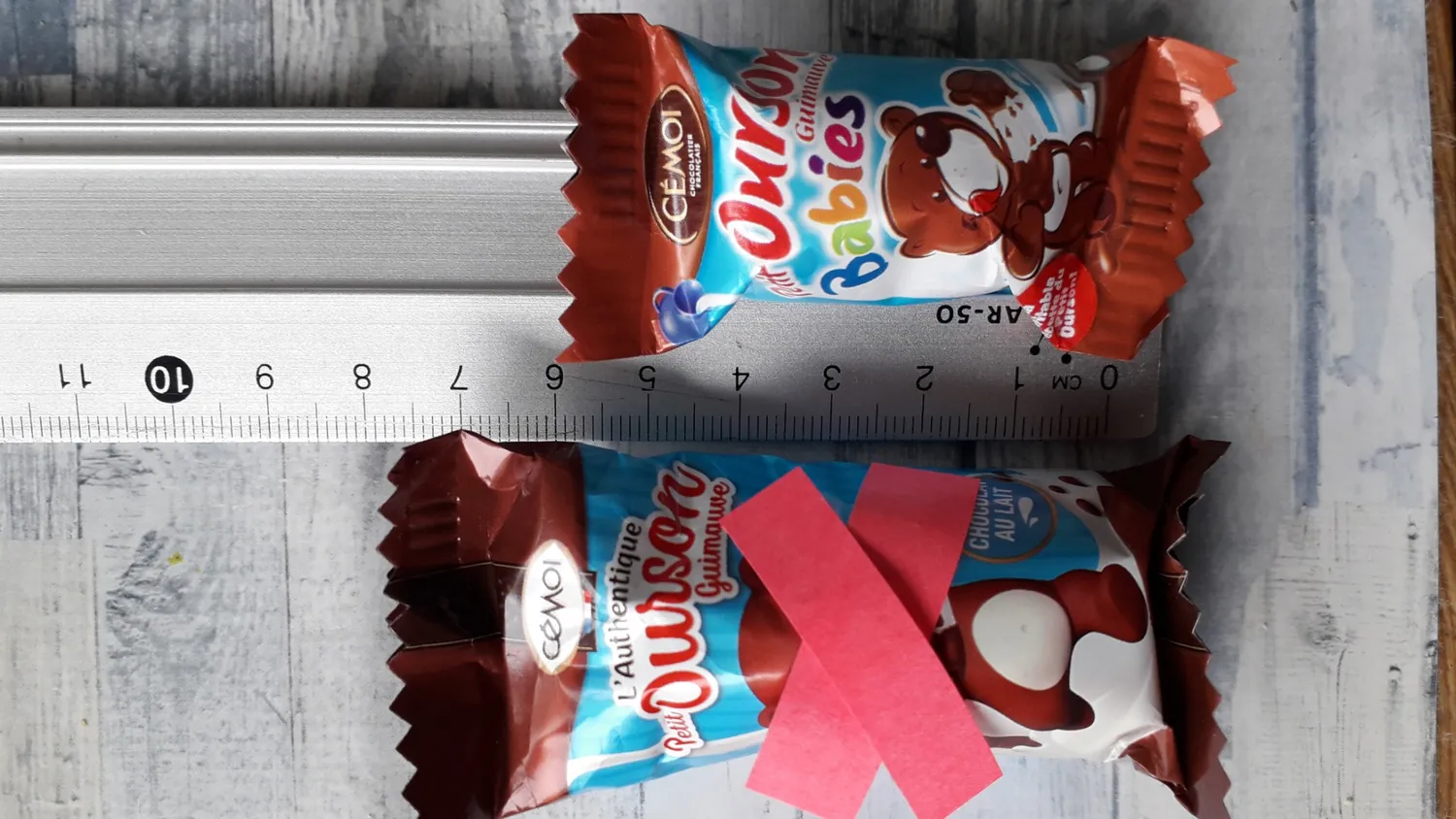 Cémoi Petit Ourson guimauve chocolat au lait vrac 230 pièces 2,9kg