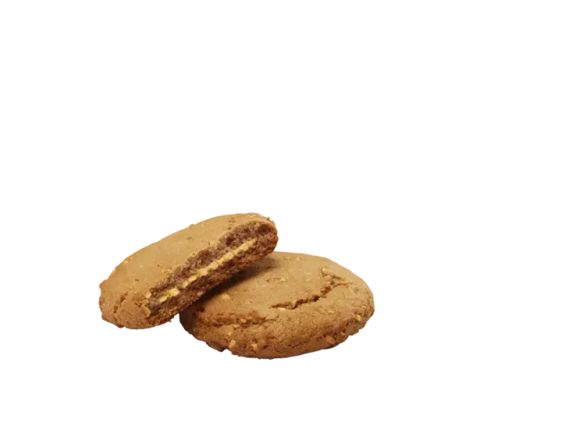 Belledonne Cookie Fourré Cacahuète Bio 3 kg cœur crémeux