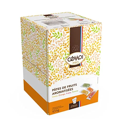 Cémoi Pâtes de Fruits 4 parfums confiserie 4,5 kg distributeur