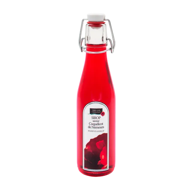Des Lis Chocolat sirop coquelicot de Nemours