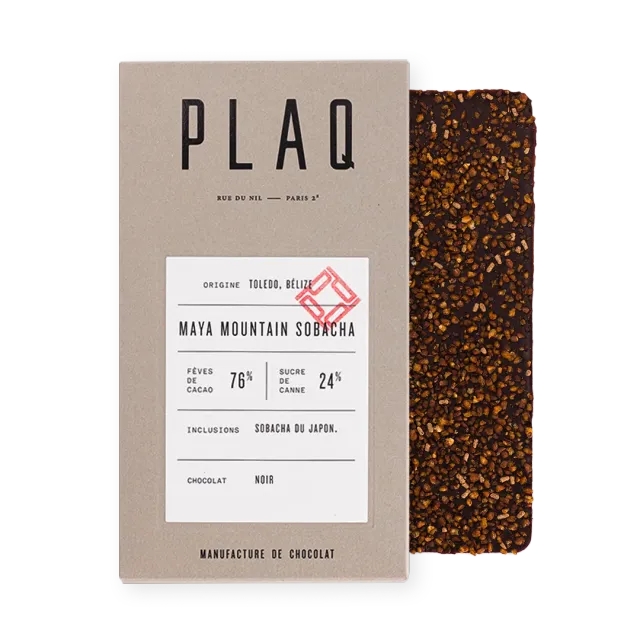 PLAQ Maya Mountain sobacha tablette noir