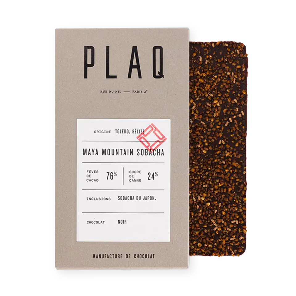 PLAQ Maya Mountain sobacha tablette noir